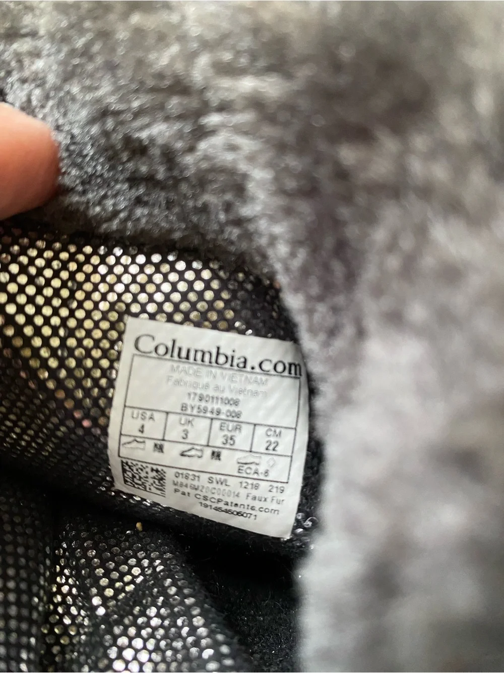 COLUMBIA Minx‎ Waterproof 200 Grams Warm Winter Boots Girls 4